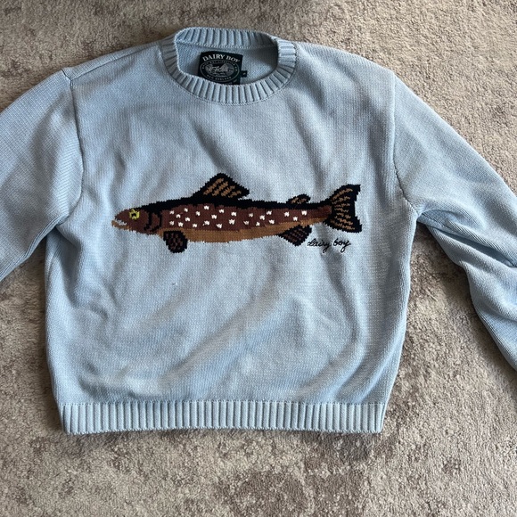 Dairy Boy Sweaters - Dairy Boy Fisherman Sweater